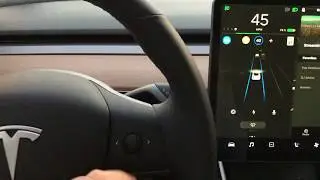 Tesla Autopilot | Hidden Shortcut to Change the Max Speed in a Model 3