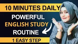 Powerful Speaking Exercise To Become Fluent in ENGLISH - 10 Minutes Practice Daily for 30 Days