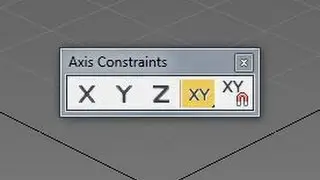 3ds Max: Axis Constraints