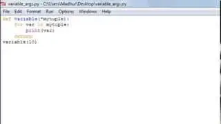 Python Programming Tutorial - 37: Variable Length Arguments
