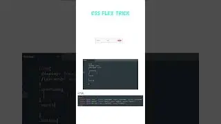 CSS Flex Trick | CSS tips & tricks | CSS Tutorial