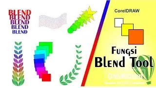 CorelDRAW Basic : Cara menggunakan Blend Tool