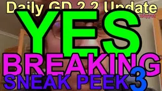 GEOMETRY DASH SNEAK PEEK 3 & MORE!!