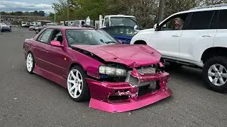 BAD Car Accident in Japan w/ my 1JZ R34...