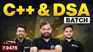 NEW Batch for DSA in C++ | Decode Batch Launch @CollegeWallahbyPW