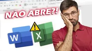 WORD / EXCEL Não Abre no PC [Como Reparar o Office]