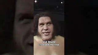 This Wrestler Learned the Hard Way Not to Make Andre the Giant Mad.