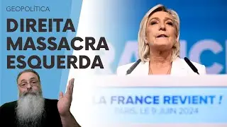 ELEIÇÕES para PARLAMENTO EUROPEU mostram MOVIMENTO a DIREITA da POPULAÇÃO EUROPÉIA: ESQUERDA TREME