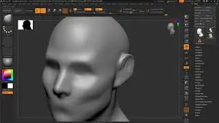 Sculpt a head with just the move brush and why