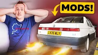 £1600 ALFA ROMEO V6 GETS NURBURGRING UPGRADES!