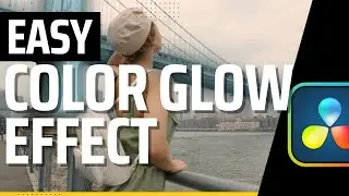 Color Glow Effect DaVinci Resolve 2023