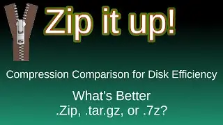 Open Source File Compression - make the most out of the disk space you have.