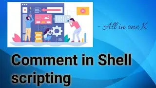 Comment in Shell scripting #shellscripting #comment @AllinOneK5