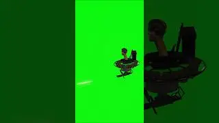 Green Screen Skibidi UFO toilet video effects overlay #skibidi #skibiditoilet #greenscreen