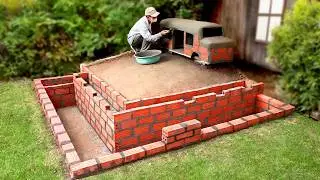 How to build rabbit cage combined with fish pond