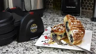MAKE STUFFED WAFFLES at home with the Presto Stuffler.  Seriously, its UhMazing!