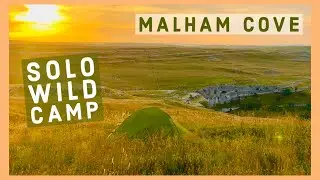 MALHAM COVE | SOLO Wild Camping in the Yorkshire Dales | UK Wild Camp | Alone but not lonely.