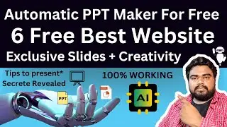 Free AI Tool for Creating PowerPoint Presentations | AI Tools | Ai website | Presentation skills