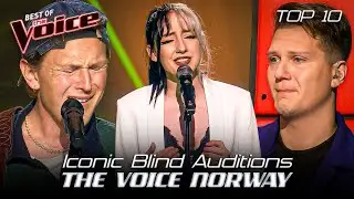 Most ICONIC Blind Auditions of The Voice Norway EVER 🤩 | Top 10