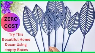 Make Expensive Looking Wall Decor in Zero Cost | Home Decoration Idea | Best out of Waste Craft |diy