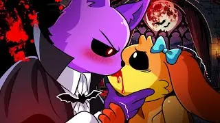 Vampire Catnap Sucks Dogday's Blood?! |  Poppy Playtime 3 Animation | Vampire Catnap Love STORY