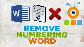 How to Remove Numbering from Some Pages in Word