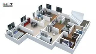 3D Floor Plans - Luxury Interior Design