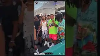 DD Osama & Sugarhill Outside At Rolling Loud Miami 2023 🏝️🏄🏿‍♂️🔥 #ddosama #youtubeshorts #viral