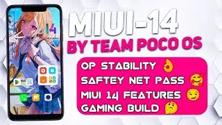 Finally !! MIUI 14 Rom For Poco F1 by Poco OS• Rom Gaming review, benchmark Scores and fps test.