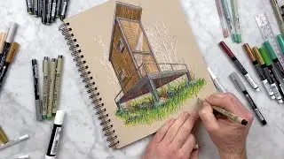 Cabin Inspiration Sketch with Reid Schlegel