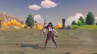 Rosaria's Alternative Skin Gameplay Showcase Genshin Impact