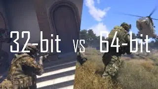 Arma 3 32 bit vs 64 bit - YAAB Benchmark