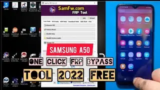 Samsung A50 ( A505F ) One Click FRP Free Tool Method 2022 / Bypass Google Account