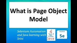 #POM#PageObjectModel#ObjectRepository#Selenium#Interview What is Page Object Model in Selenium