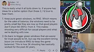 MIKE WANG ADDRESSES THE STATUS OF SHOOTING IN NBA 2k25 RIGHT NOW! Pure Green Windows and RNG