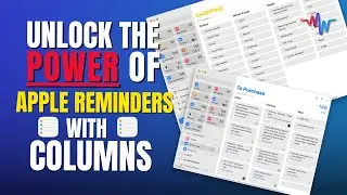 🔓 Unlock the Secret of Columns in Apple Reminders! 📋