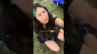 She got hurt... 