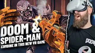 DOOM meets SPIDER-MAN in this NEW VR GAME! // Quest 2 PC VR Gameplay