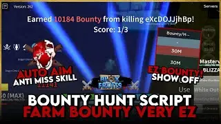 Blox Fruits Auto Bounty Hunt Farm Script | EZ 30M BEFORE NEW BF UPDATE!!!