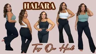 HALARA FLARE LEGGINGS TRY ON HAUL / FIRST IMPRESSIONS