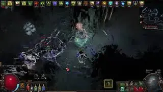 Blade Blast Ninja vs T12 Delirium Map [Path of Exile Gameplay]