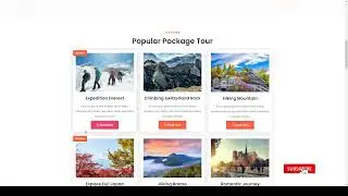 Avontur - Modern Tour and Travel Elementor Template Kit glass effect guide