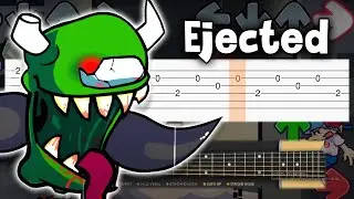 Ejected - Friday Night Funkin (vs Impostor V3) - Guitar tutorial (TAB)