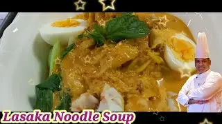 Laska Noodle soup|Curry Noodle soup|Chicken soup|With chef Philip#Signature food with chef Philip#