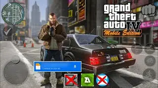 GTA 4 MOBILE EDITION!🔥| GTA Liberty City Map Mod | Android GTA SA 2023 | HINDI/URDU