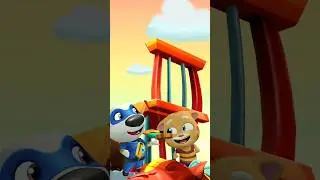 HERO HANK SAVE GINGER #talkingtomherodash #funnyclips #tomherorun #tomherodashrun #games #tomrun