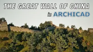 How to model Great Wall of China in Archicad