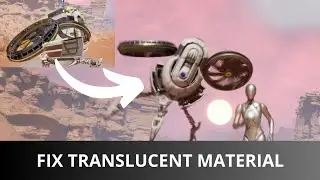 Fixing Material Translucency in Unreal Engine 5 for Sketchfab Models