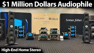 🔥$1,5 Million Dollars🔥 Audiophile Home High-End Stereo System ⚙️ Hi-Fi Audio Setup