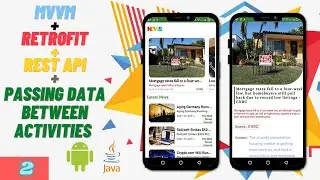 MVVM Android | Retrofit Android Tutorial | News App In Android | Pass Data Through MVVM Pattern